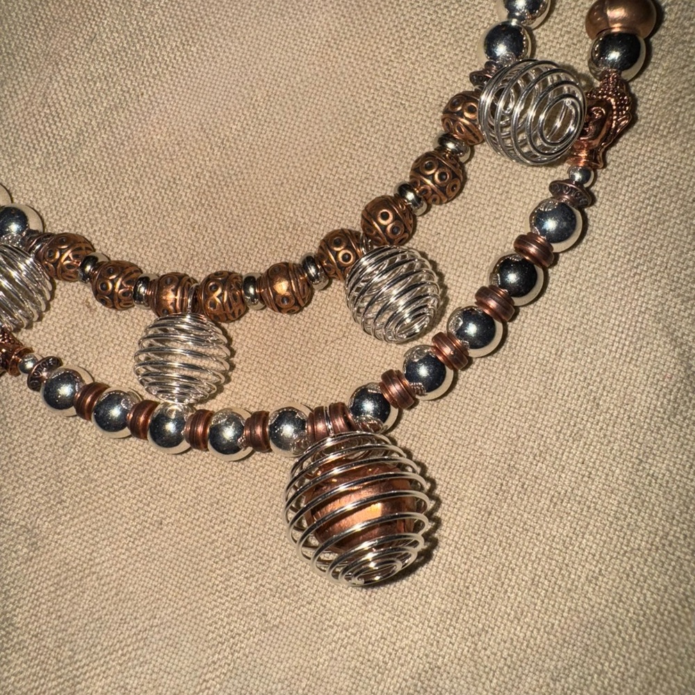 Copper “Vortex” Necklace-NEW - Picture 2 of 11
